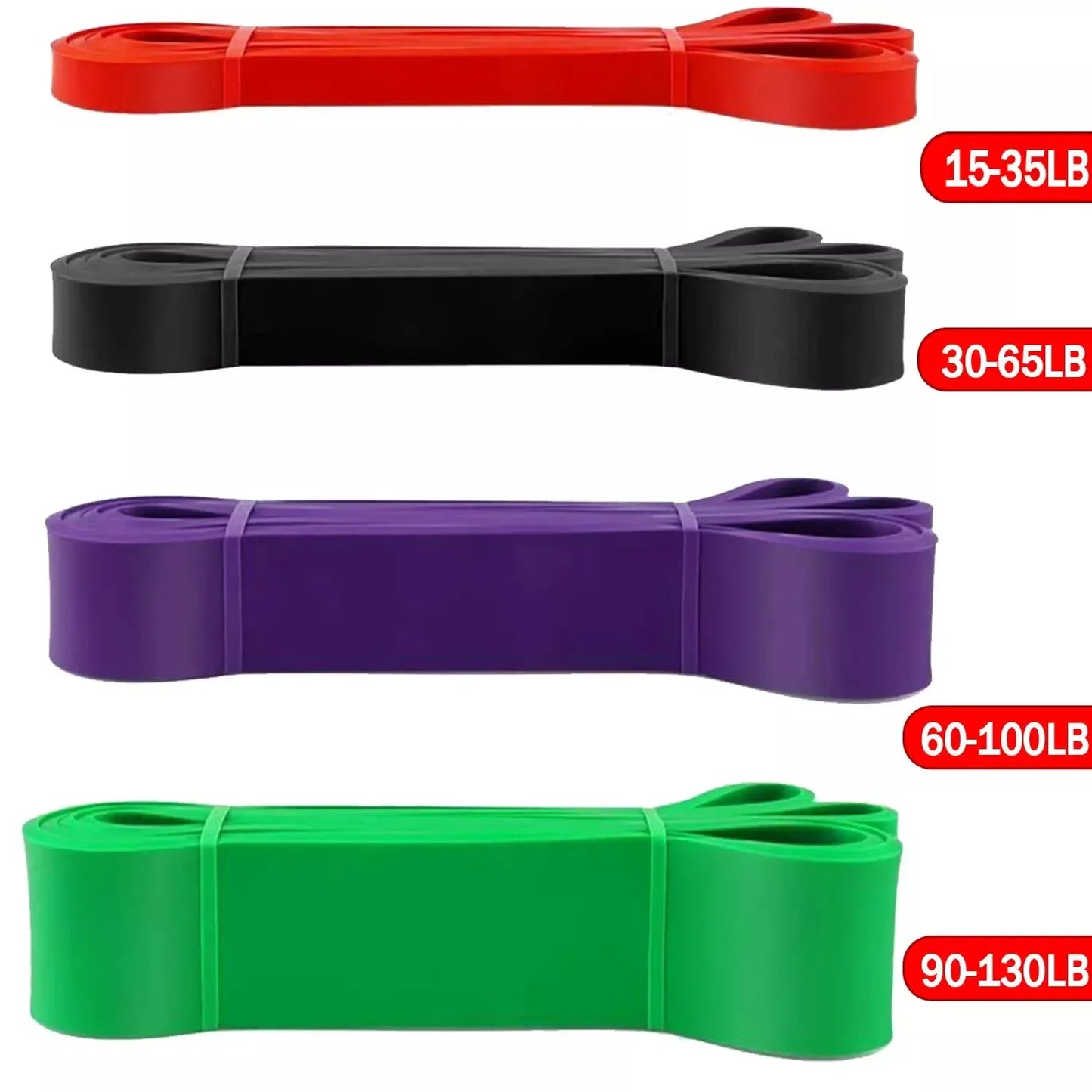 Bandes de Résistance Fitness (5 à 120 lb)