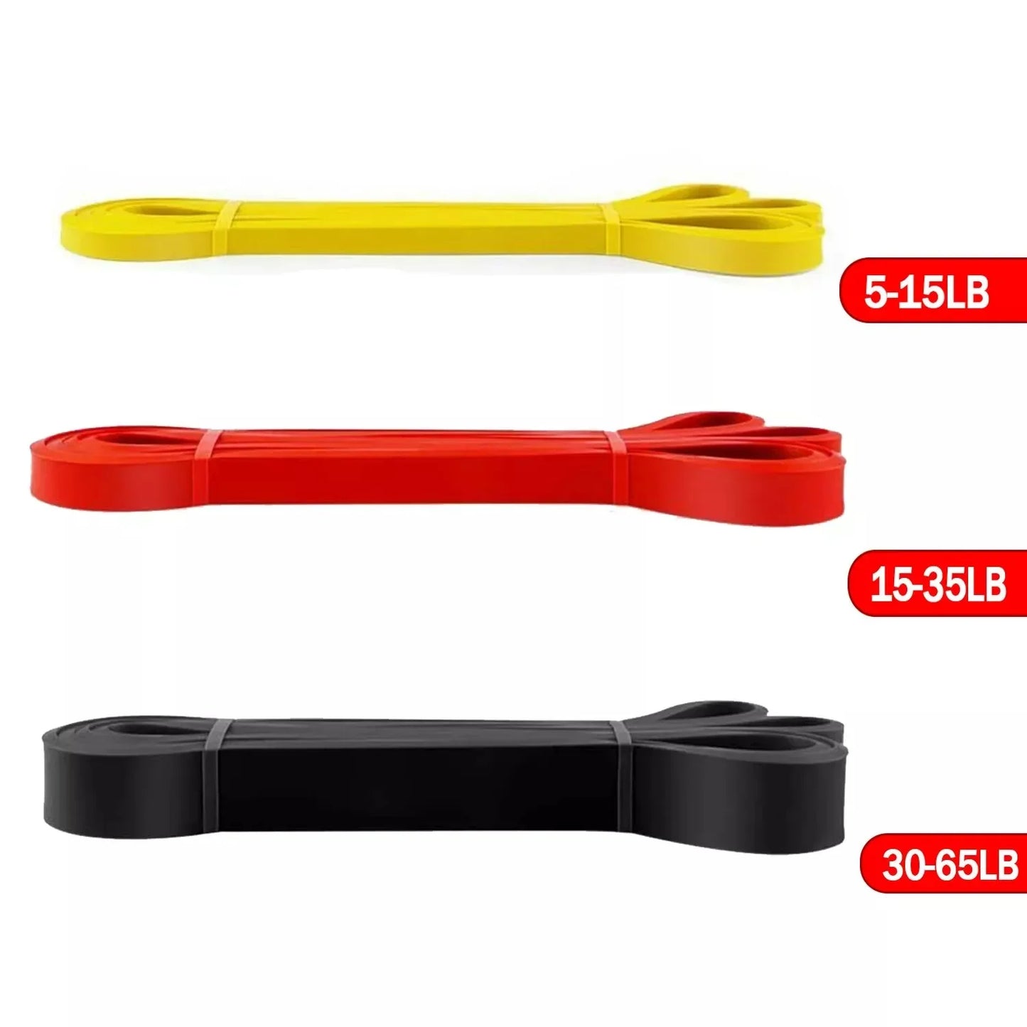 Bandes de Résistance Fitness (5 à 120 lb)