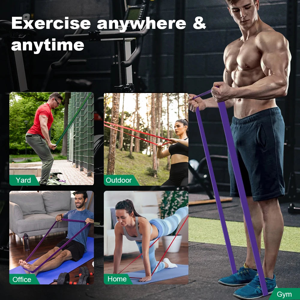 Bandes de Résistance Fitness (5 à 120 lb)