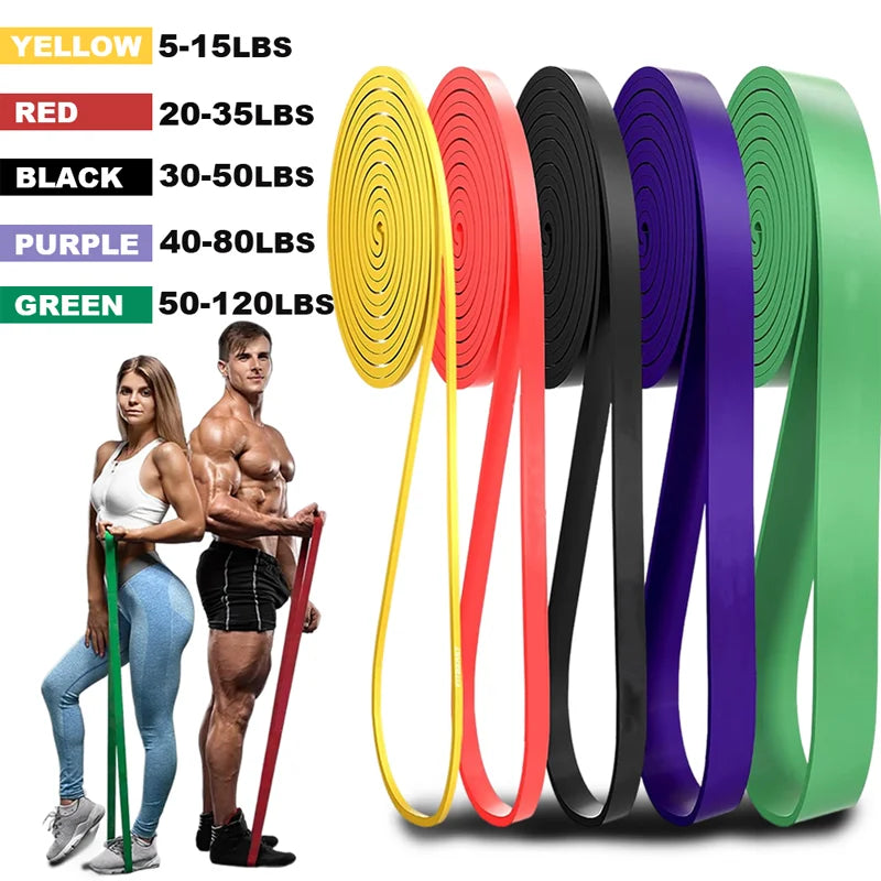 Bandes de Résistance Fitness (5 à 120 lb)