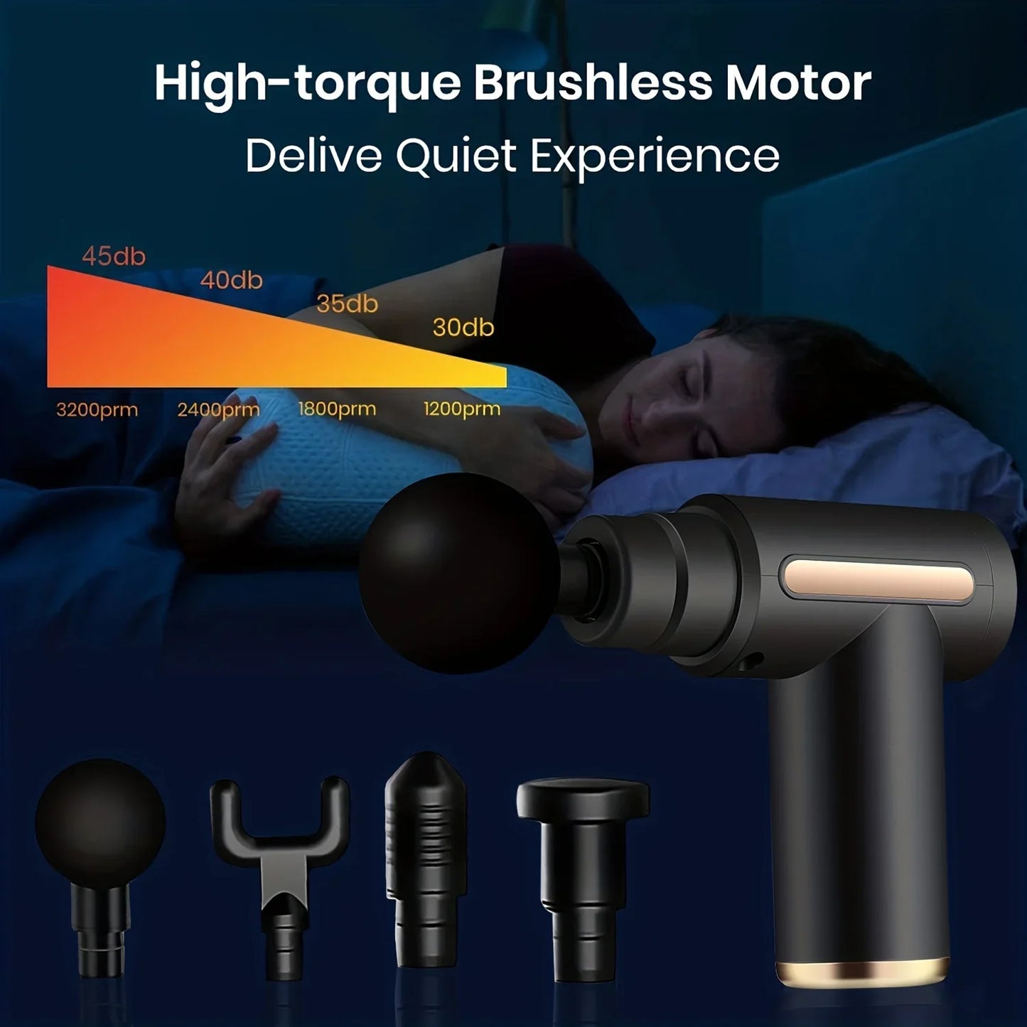 Pistolet de Massage Électrique